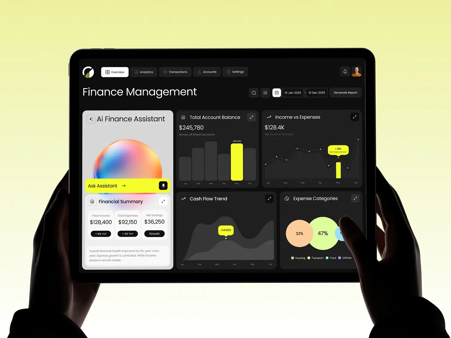 Government Financial Transparency Interface